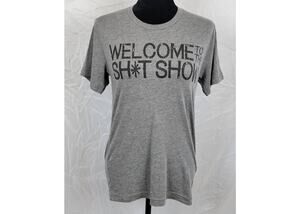 Texas True Threads Grey Graphic Tee Men's Small